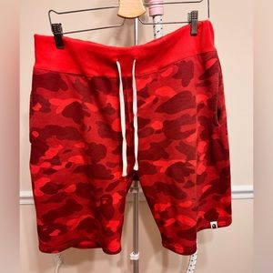 A bathing Apex Bape men’s camp shorts